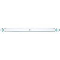 Abus PR 2600 W - Barra transversal con cilindro de seguridad 30-70 blanca
